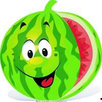 网红吃瓜头像卡通版