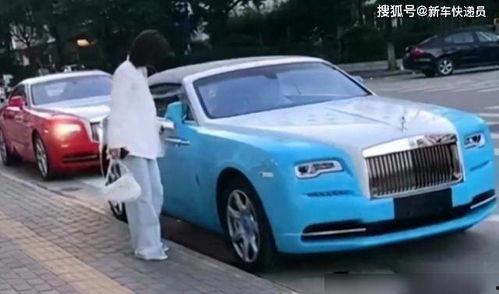 网红千万粉丝豪车吃瓜